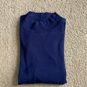 Jones New York Navy turtleneck